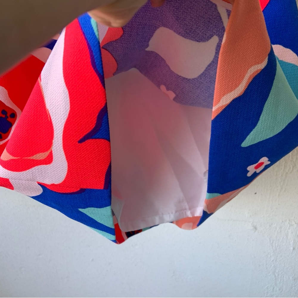 kate spade Blue Floral Shift Dress - Picture 3 of 10